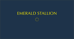 Desktop Screenshot of emerald-stallion.com